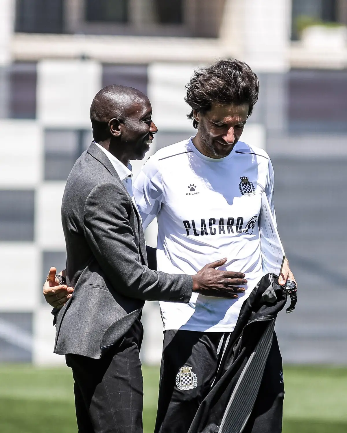 Imagem de contexto do artigo Fary assistiu ao primeiro treino do Boavista como presidente da SAD. Ora veja