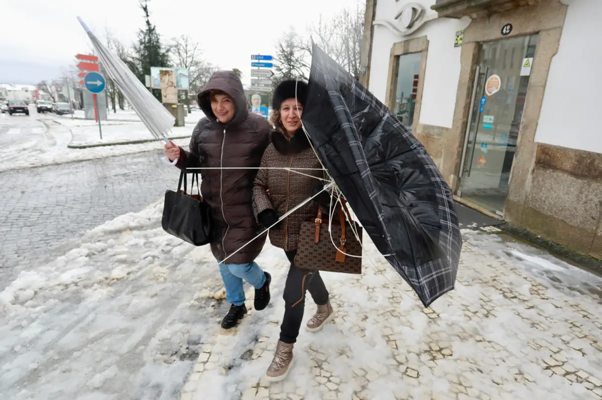 Mau tempo em Portugal continental