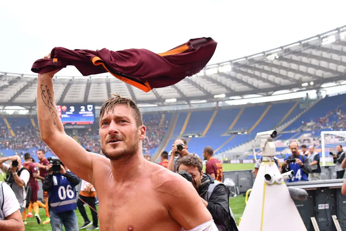 Totti (créditos: Roma)