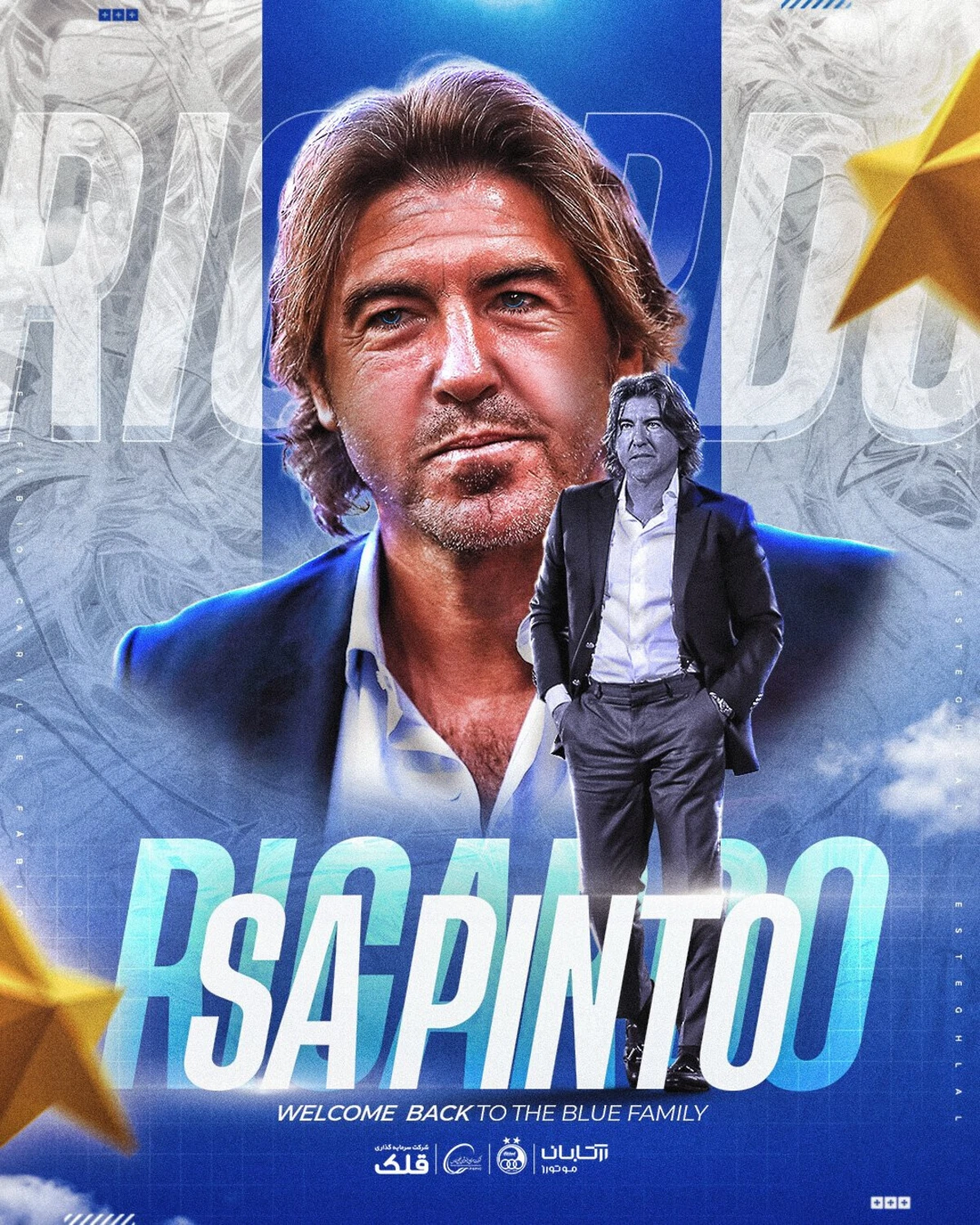 Imagem de contexto do artigo Esteghlal, do Irão, anuncia o regresso de Sá Pinto ao comando técnico