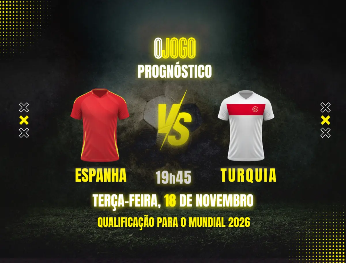 Imagem de contexto do artigo Prognóstico Espanha vs Turquia: Dicas e Odds para o Mundial