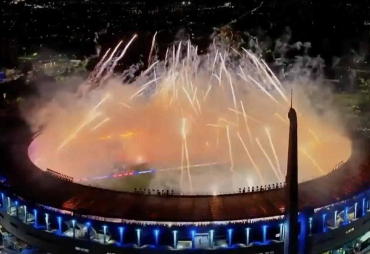 Imagem de contexto do artigo O incrível espetáculo dos adeptos do Racing antes do duelo com o Flamengo