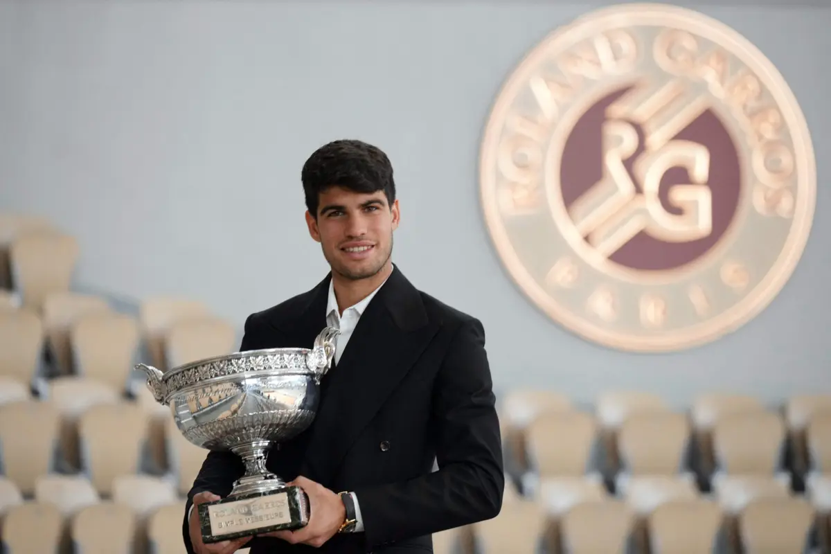 Carlos Alcaraz conquistou Roland Garros (Créditos: AFP)