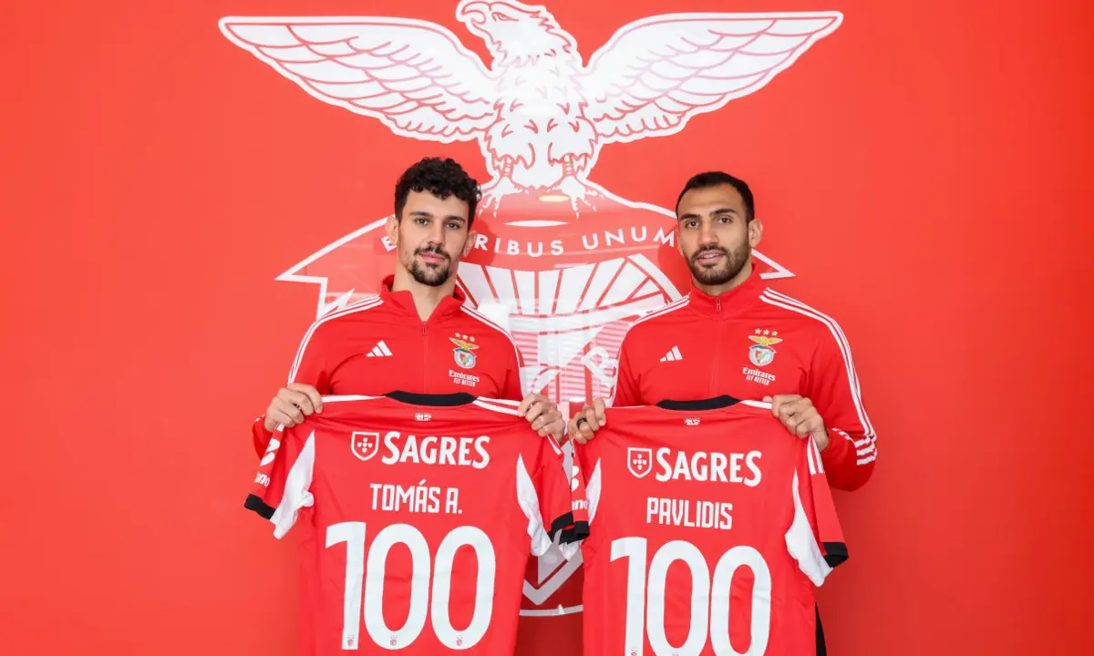 Tomás Araújo e Pavlidis (Benfica)