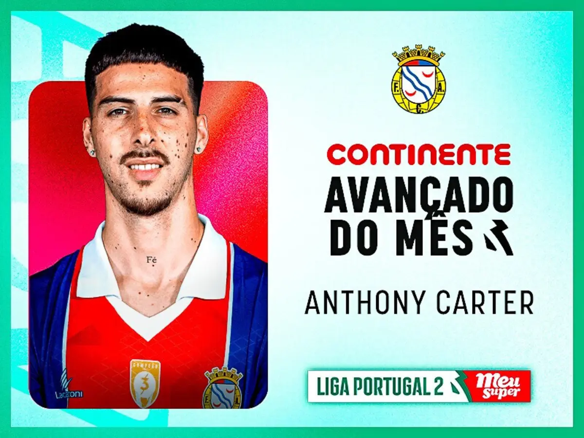 Imagem de contexto do artigo Bisou por três vezes em dezembro e foi eleito o melhor avançado na II Liga