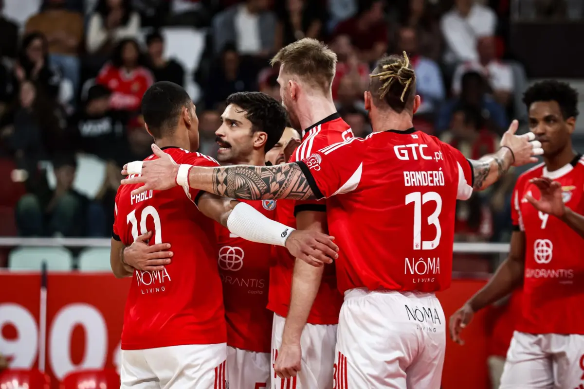 Equipa de voleibol do Benfica