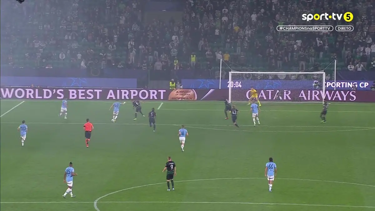 Imagem de contexto do artigo Foden rouba a bola a Morita e marca no Sporting-Manchester City. Veja o golo