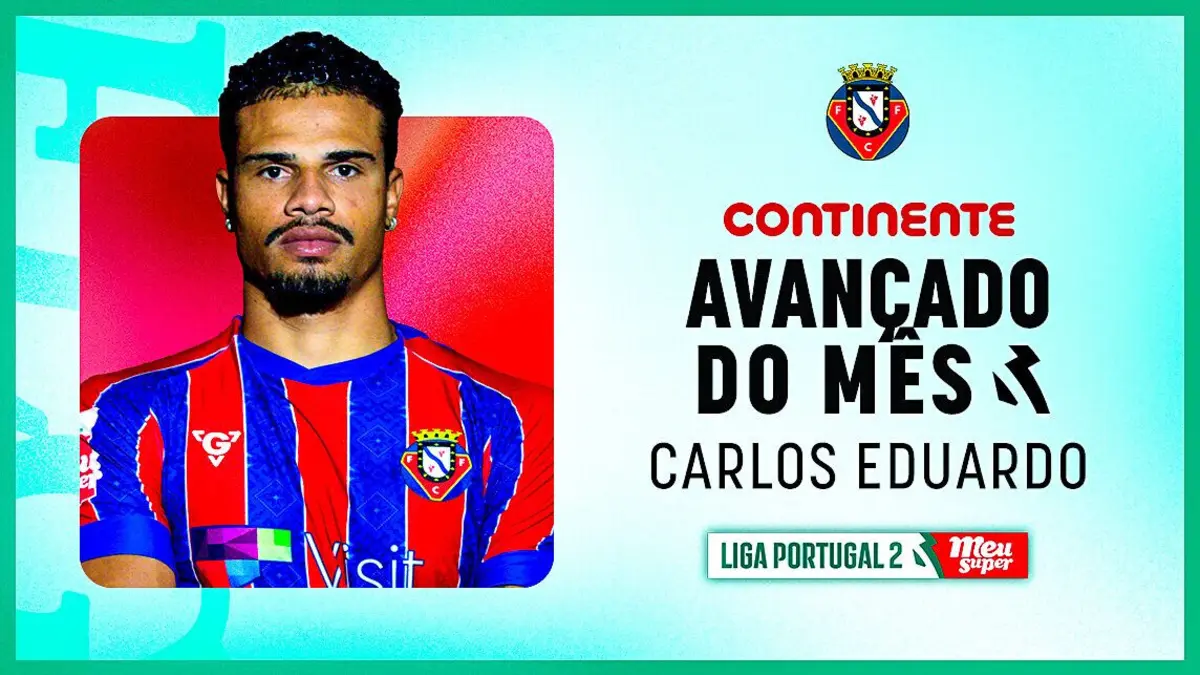 Imagem de contexto do artigo Avançado do Mês da II Liga decidido pelos minutos de jogo