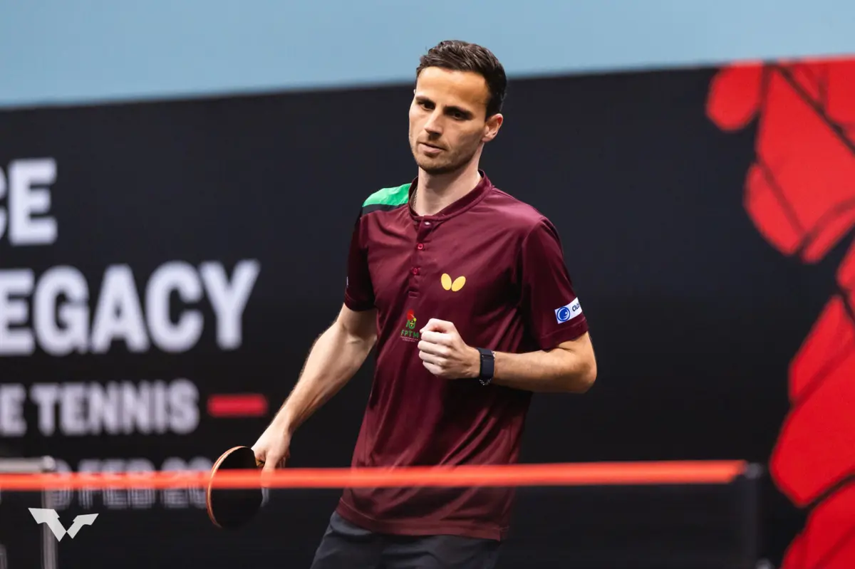 Imagem de contexto do artigo Tiago Apolónia nos "oitavos" do WTT Contender Buenos Aires de ténis de mesa