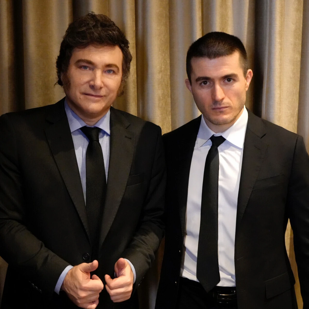 Javier Milei e Lex Fridman