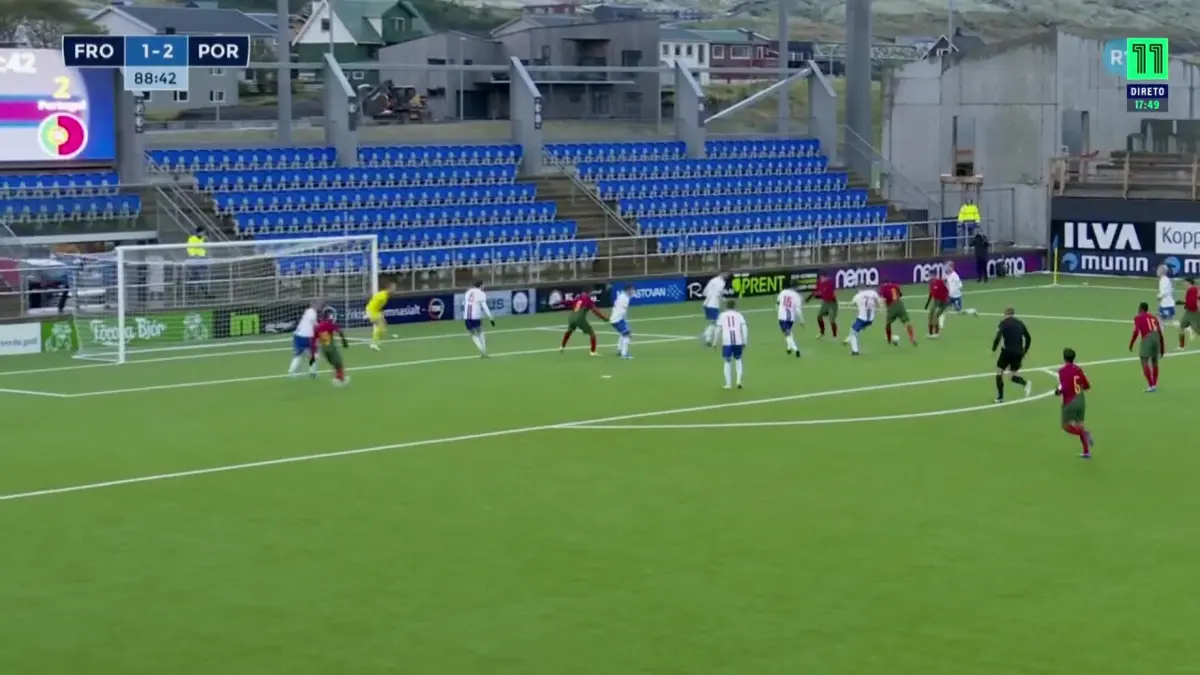 Imagem de contexto do artigo Golo de Paulo Bernardo fechou o Ilhas Faroé-Portugal. Ora veja