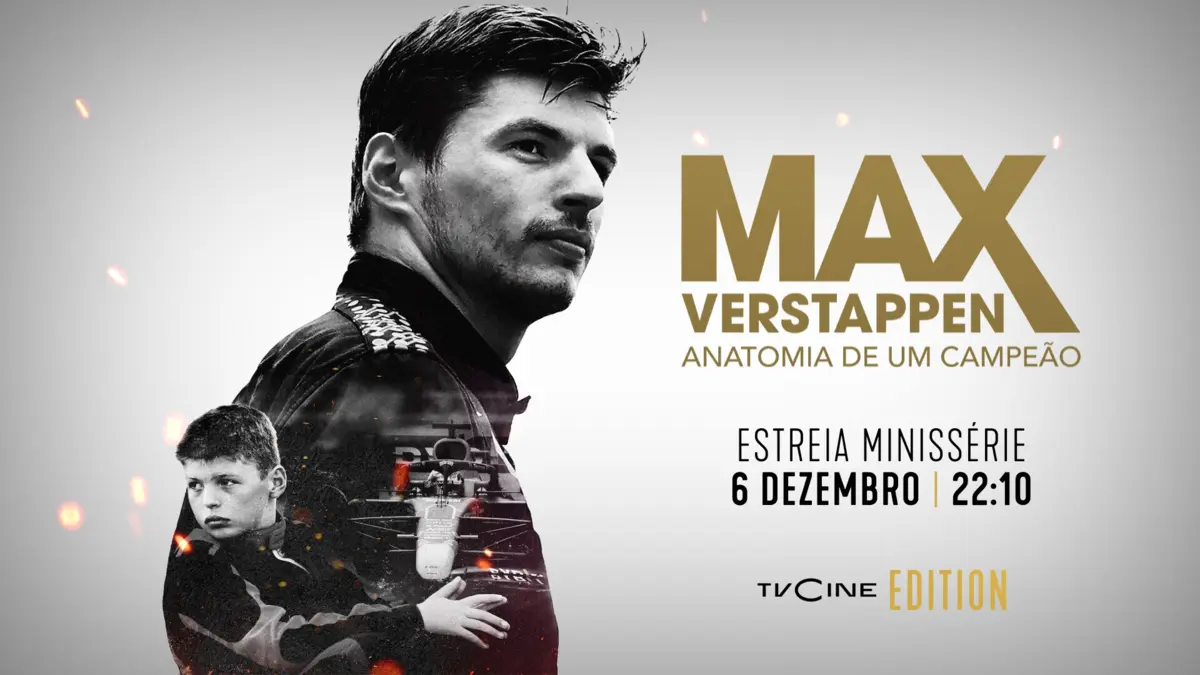 Imagem de contexto do artigo Max Verstappen: "Anatomia de um Campeão" estreia em Portugal