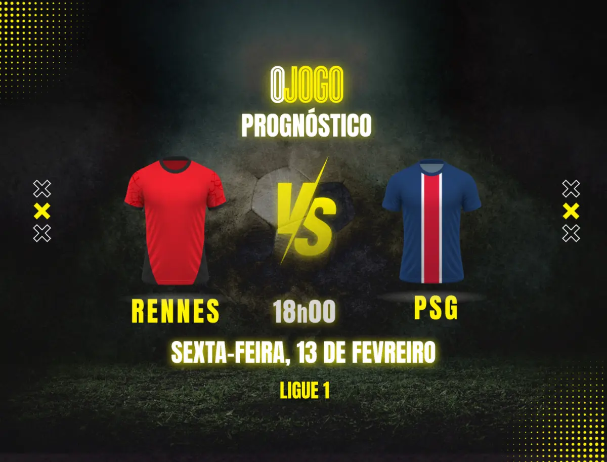 Imagem de contexto do artigo Prognóstico Rennes vs PSG: Dicas - Ligue 1