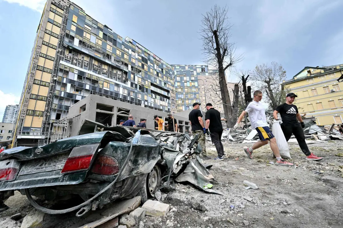 Explosões registadas em Kiev e alertas aéreos em curso (afp)