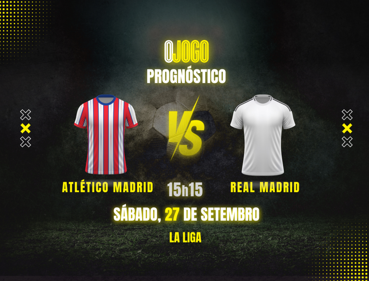 Imagem de contexto do artigo Prognóstico Atlético Madrid vs Real Madrid: Odds e Dicas