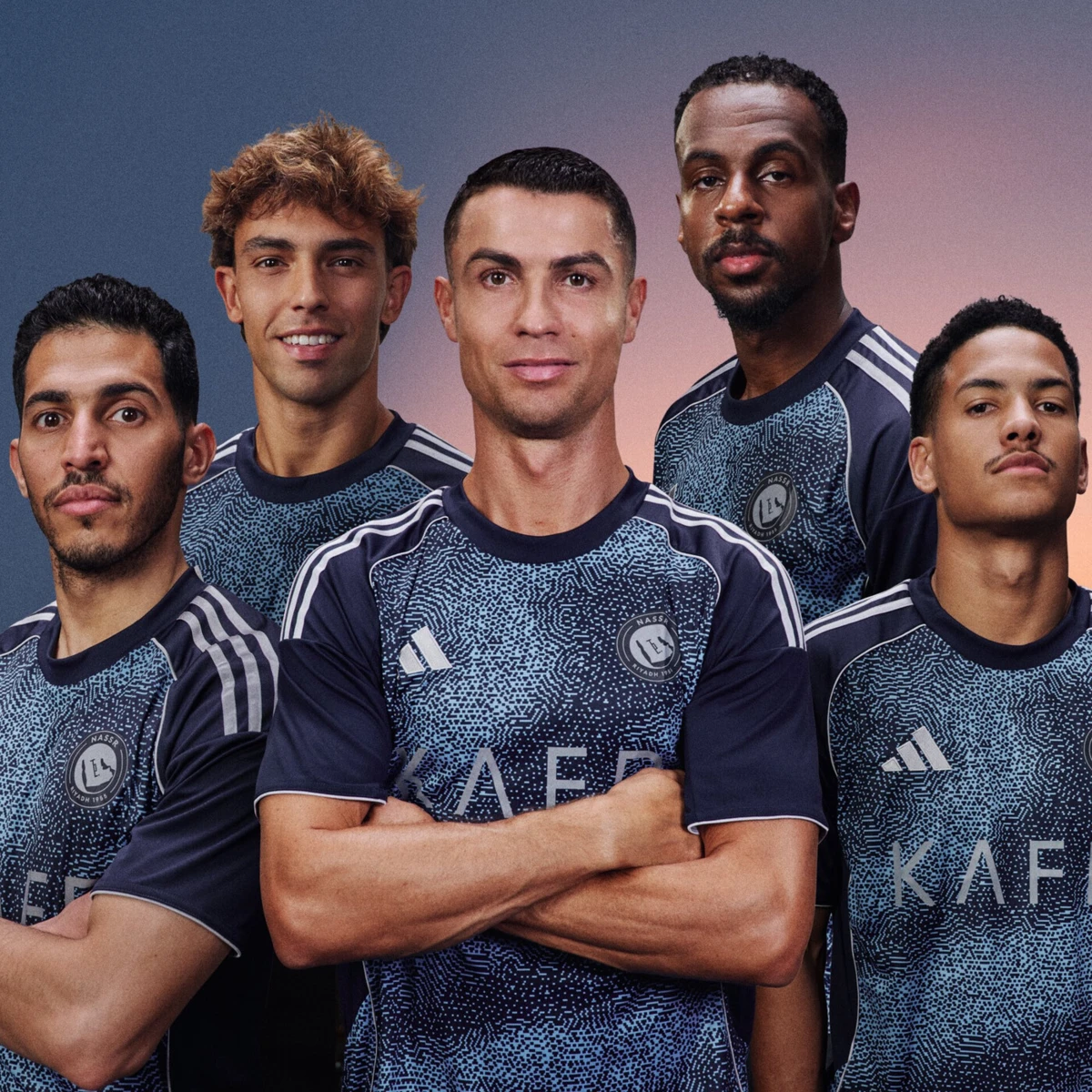 Imagem de contexto do artigo Ronaldo e João Félix mostram nova camisola alternativa do Al Nassr: veja