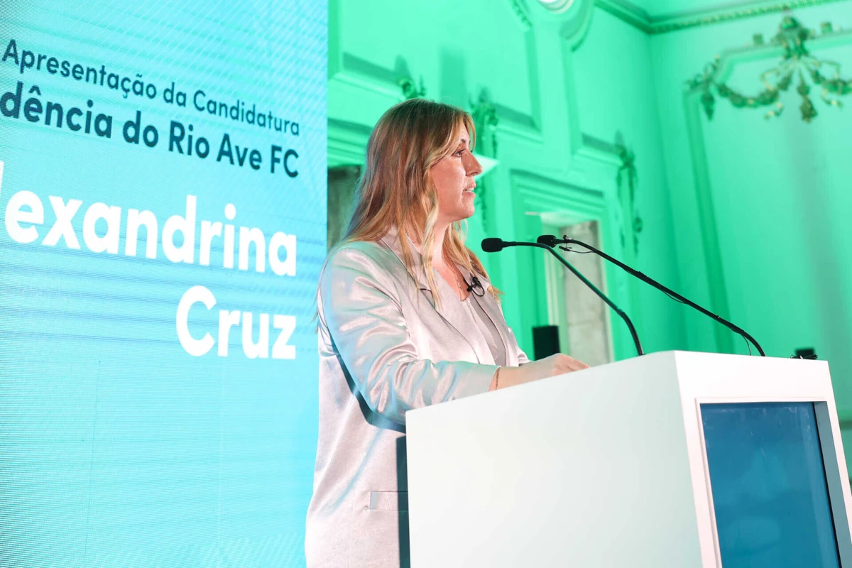 Alexandrina Cruz, presidente do Rio Ave