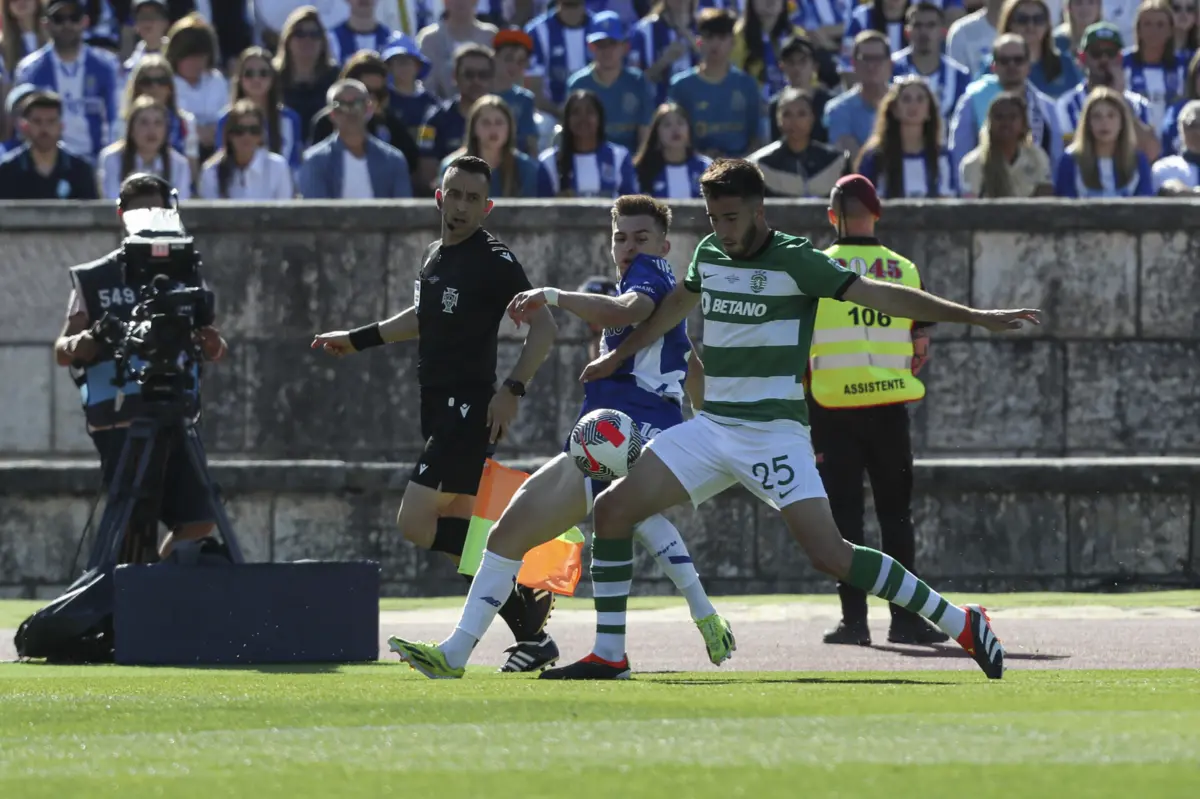 Francisco Conceição e Gonçalo Inácio ( Pedro Rocha / Global Imagens )