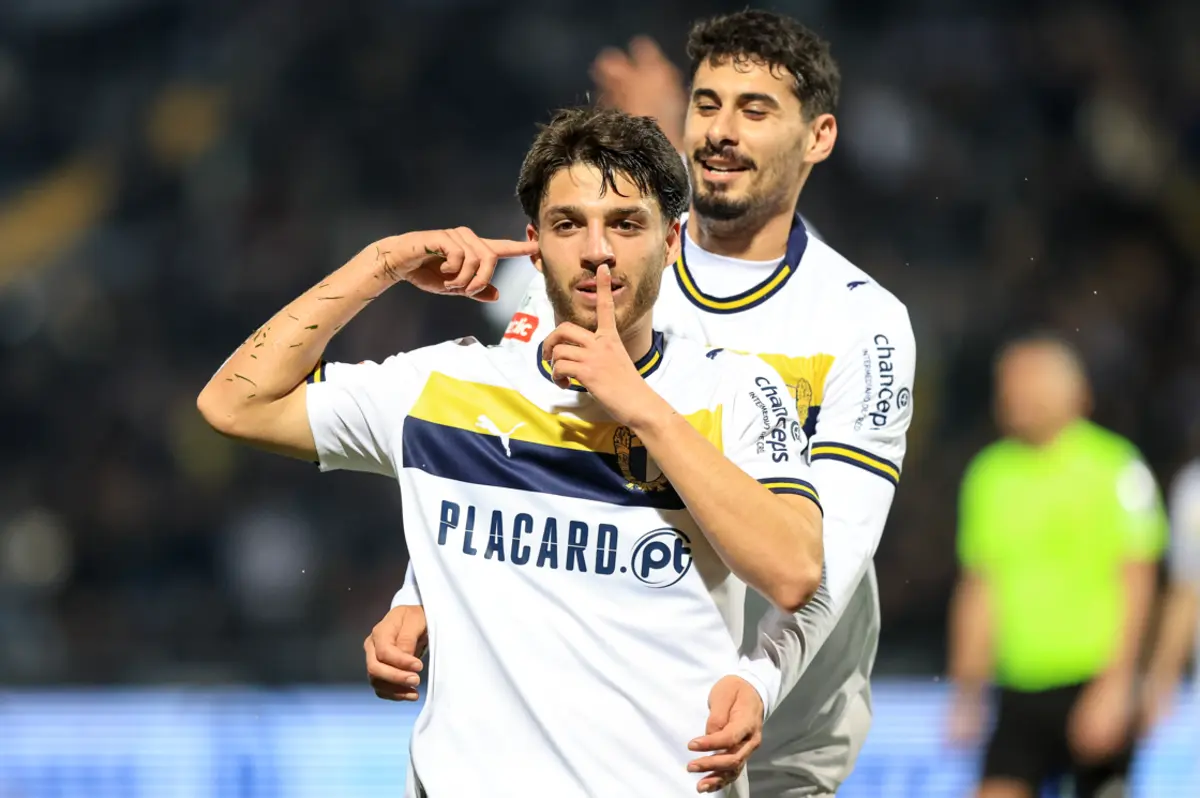 Mathias de Amorim fez o primeiro golo do Famalicão