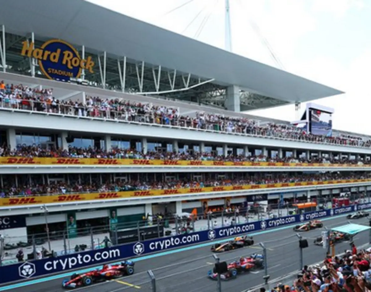 Imagem de contexto do artigo Grande Prémio de Miami continua no Mundial de Fórmula 1 até 2041