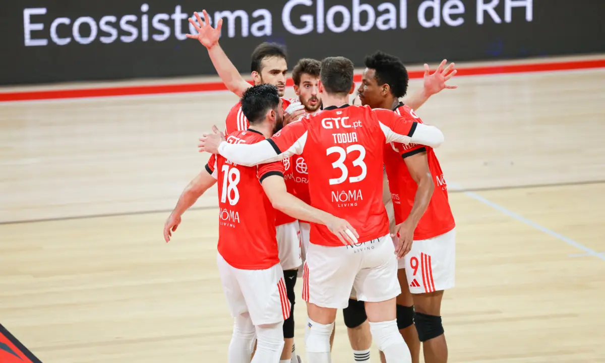 Benfica venceu o Castêlo da Maia