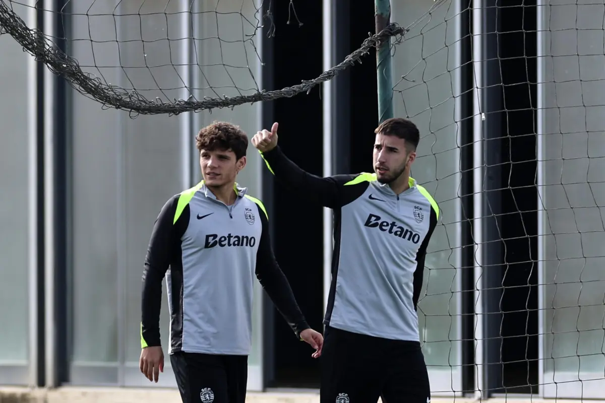 Gonçalo Inácio fez dupla com Eduardo Quaresma