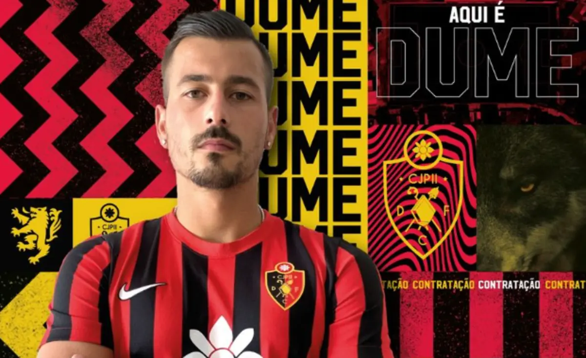 Imagem de contexto do artigo Dumiense, adversário do Sporting, apresenta reforço para o meio-campo