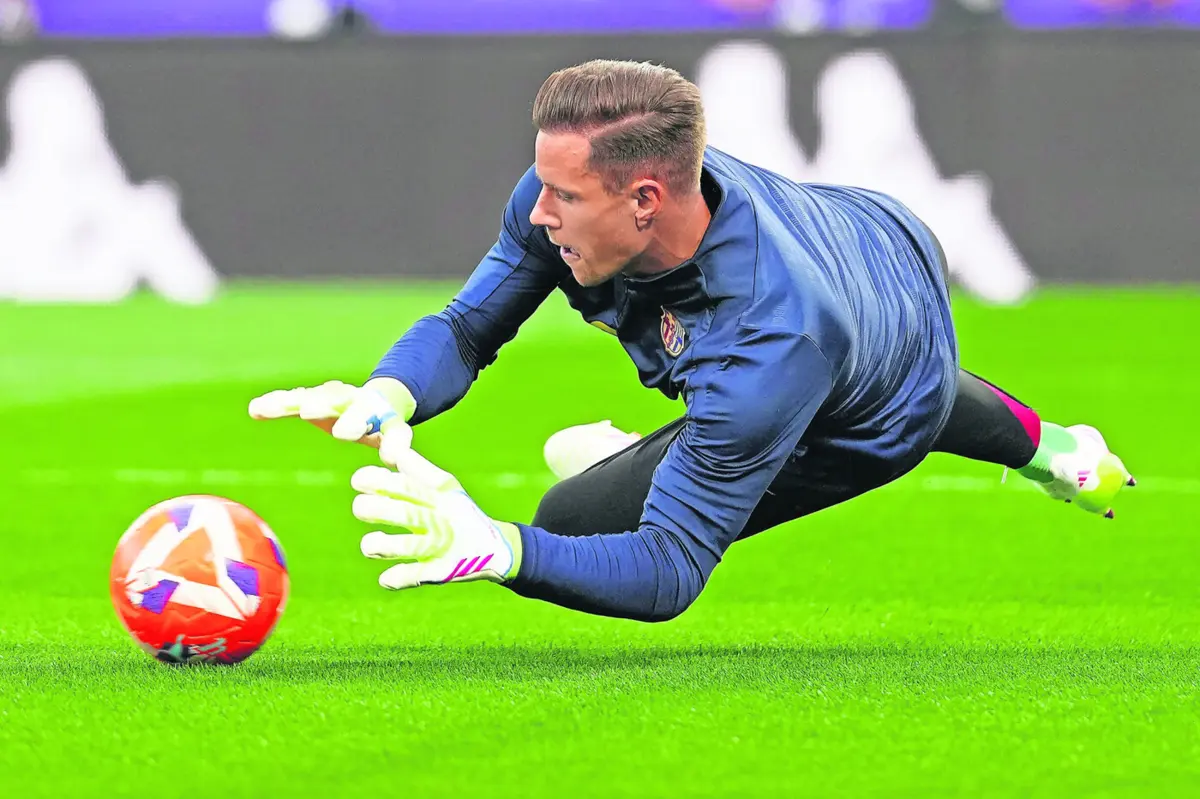 Ter Stegen (Créditos: AFP)