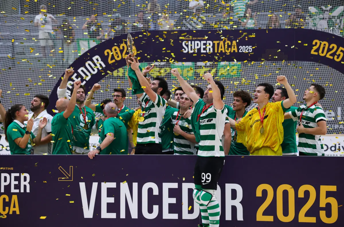 Sporting conquistou a Supertaça pela terceira vez