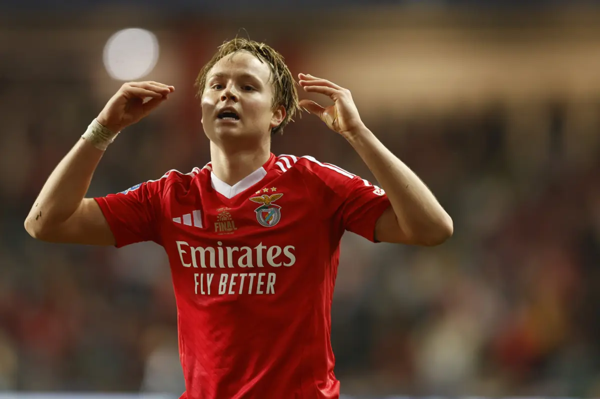 Imagem de contexto do artigo Schjelderup: "Interesse do Barcelona dá-me mais motivação para continuar"