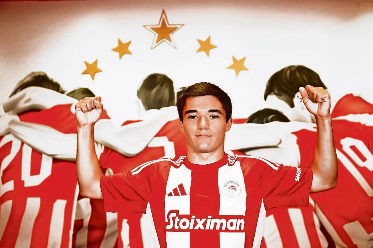 Diogo Nascimento foi transferido para o Olympiacos