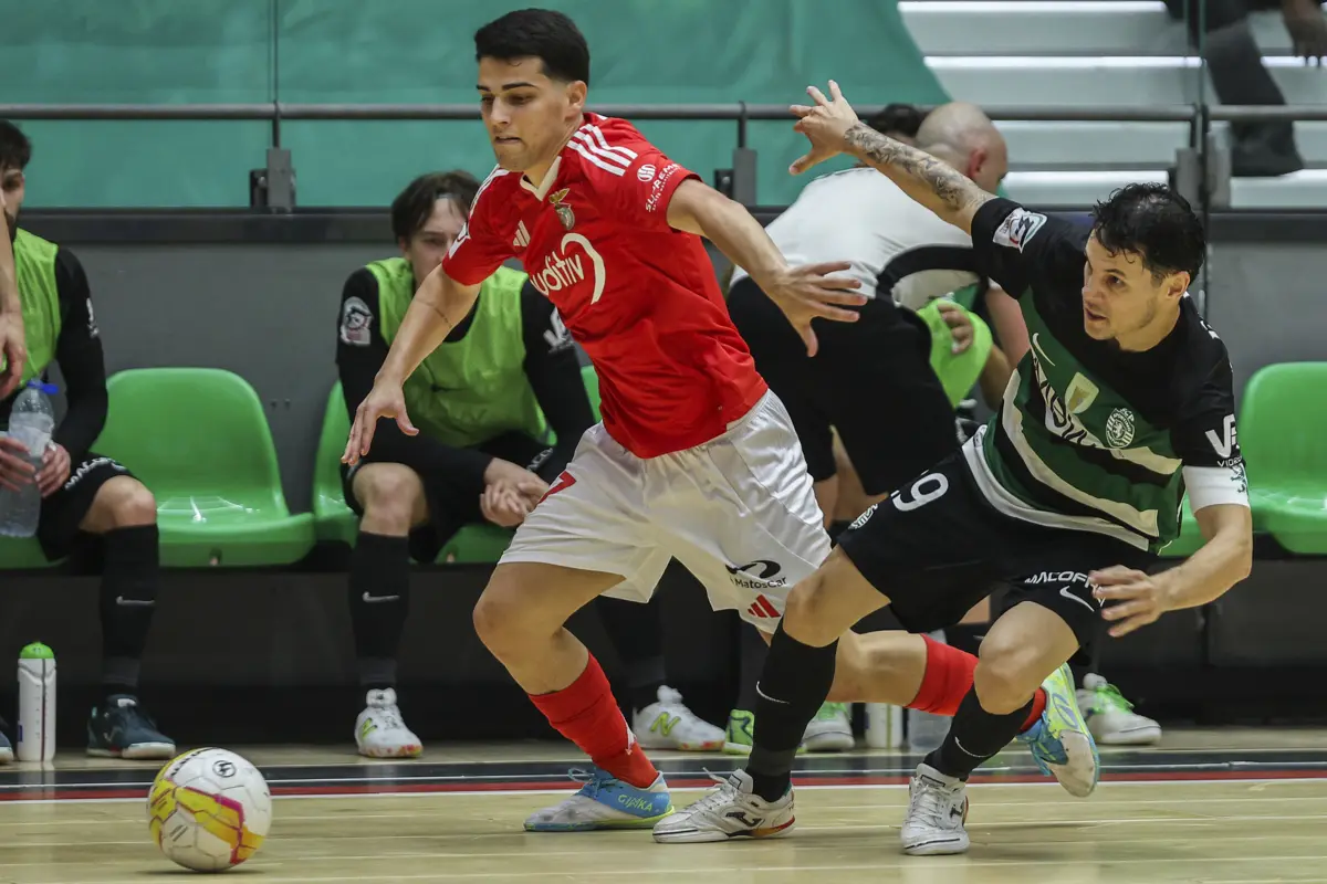 Carlinhos no jogo frente ao Sporting (créditos: Lusa)