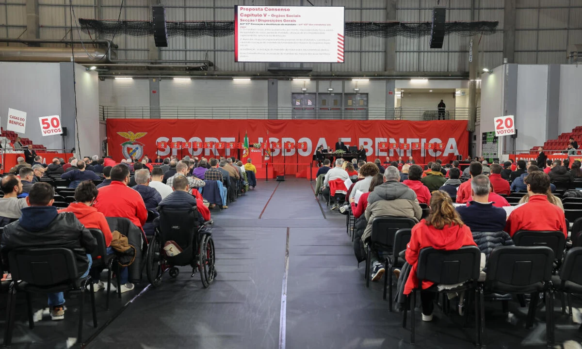 Imagem de contexto do artigo Novos estatutos do Benfica vão a votos em Assembleia Geral este sábado