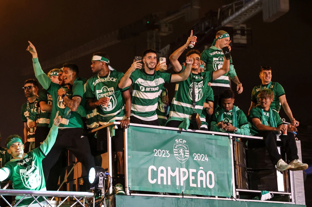 Sporting é campeão nacional 2023/24