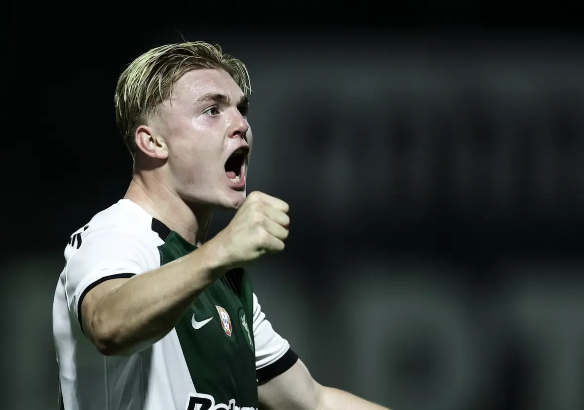 Conrad Harder (Créditos: Sporting CP)