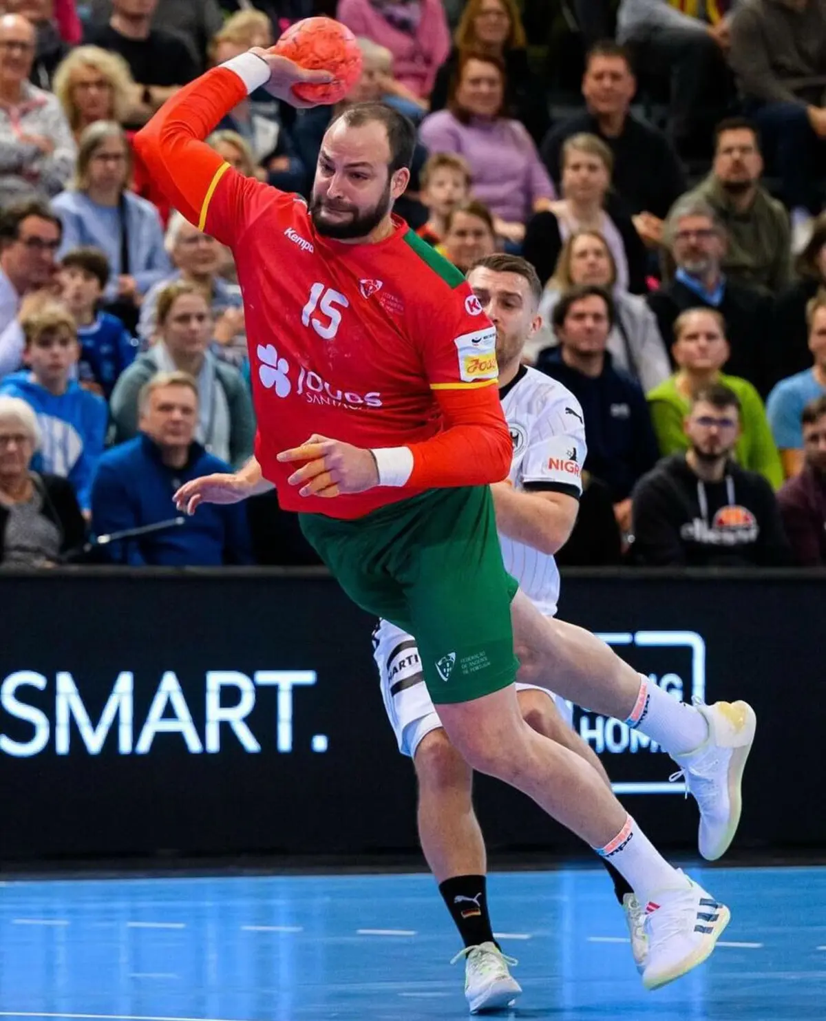 Daymaro Salina é perda de peso para a Seleção Nacional de andebol