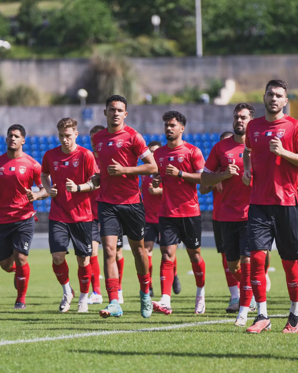 O Santa Clara está no Algarve a preparar a pré-época