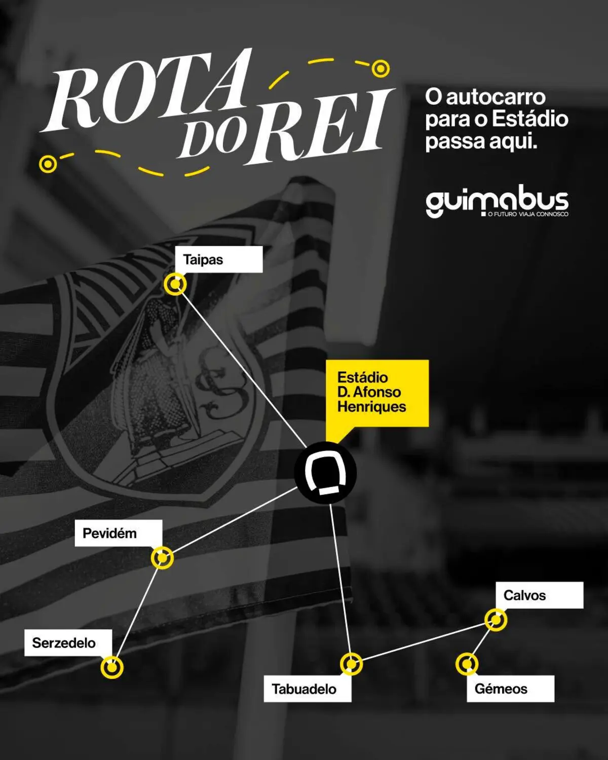 Imagem de contexto do artigo Vitória disponibiliza viagens gratuitas de autocarro para jogos em Guimarães