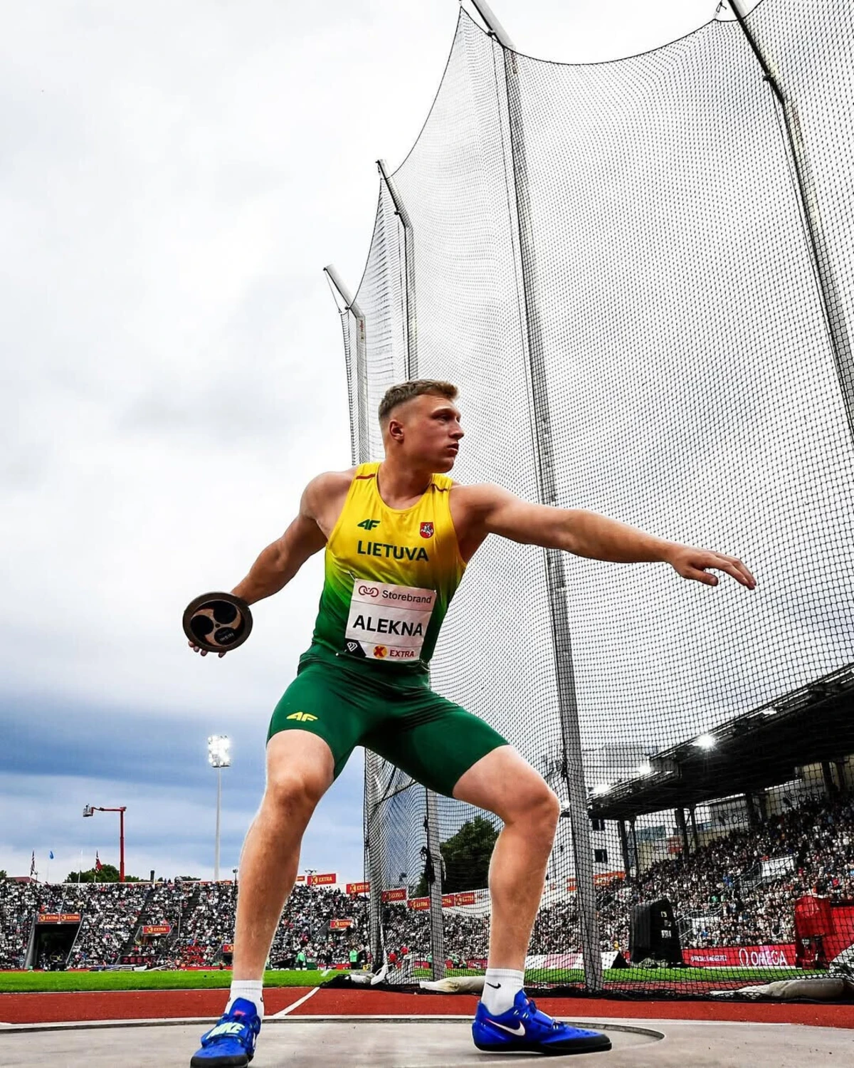 Imagem de contexto do artigo Mykolas Alekna estabelece recorde mundial no lançamento do disco