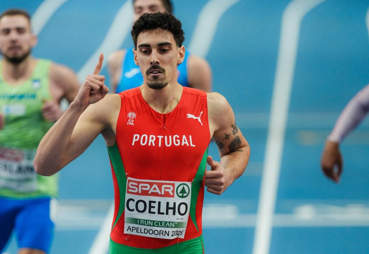 Imagem de contexto do artigo João Coelho avança para a final dos 400 metros nos Europeus de atletismo