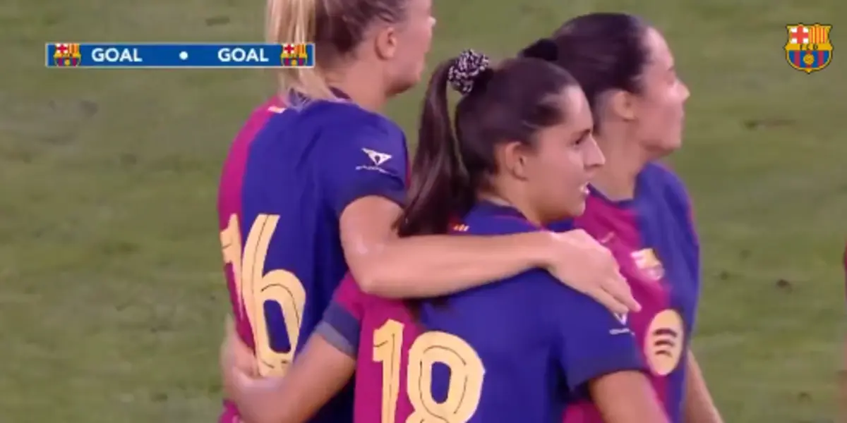 Imagem de contexto do artigo Eis o primeiro golo de Kika Nazareth com a camisola do Barcelona