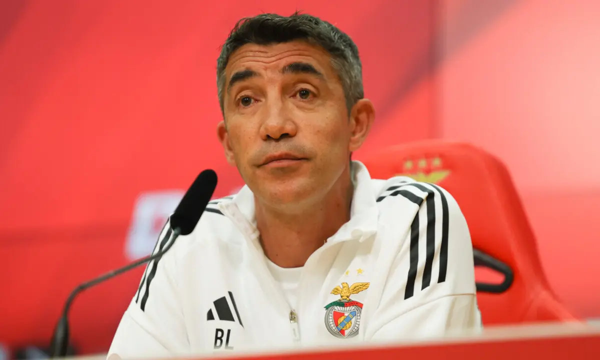 Imagem de contexto do artigo Bruno Lage e Schjelderup anteveem o Nice-Benfica, da Liga dos Campeões