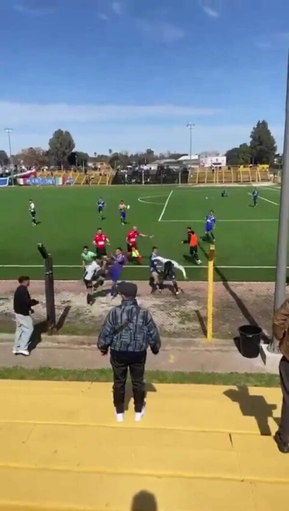 Imagem de contexto do artigo Partida no Uruguai terminou com pancadaria e jogadores hospitalizados