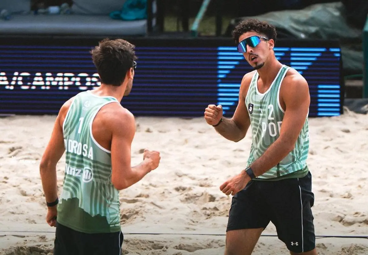 Imagem de contexto do artigo Dupla Pedrosa/Campos termina em 17.º o Europeu de voleibol de praia