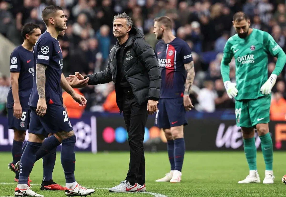 Luis Enrique, treinador do PSG