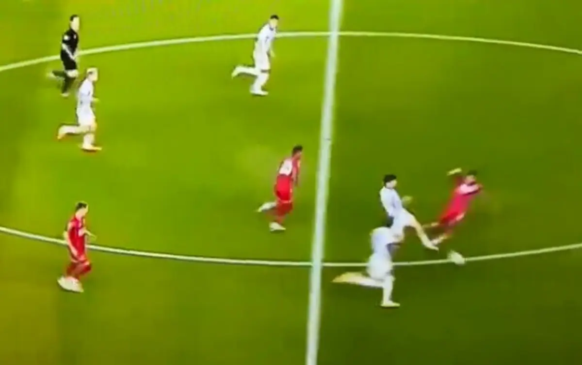 Falta sobre O'Riley (créditos: X/Reprodução)