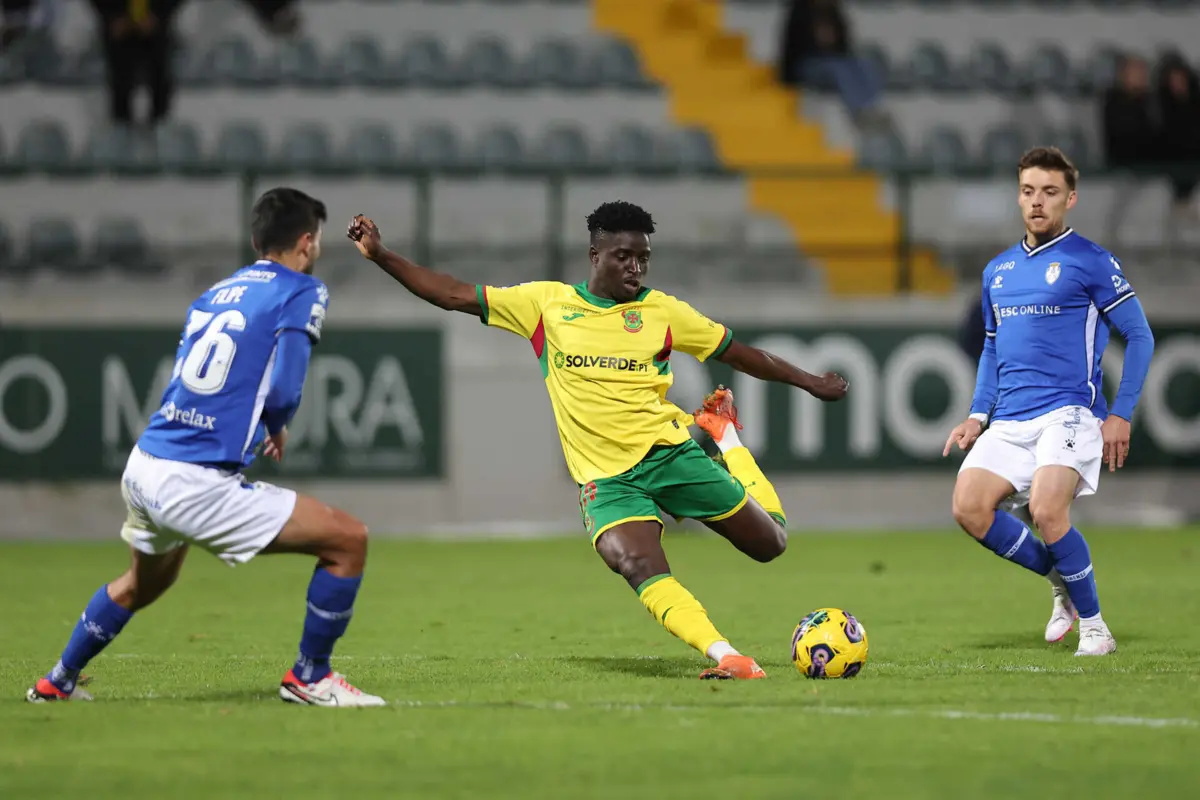 Matchói Djaló, ao centro (Créditos: Miguel Pereira/Global Imagens)