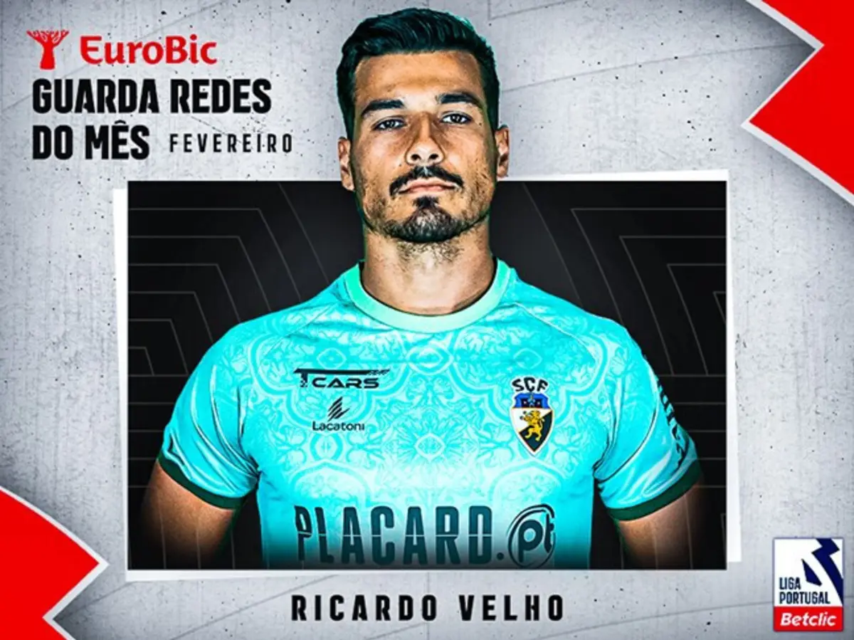 Imagem de contexto do artigo Ricardo Velho eleito melhor guarda-redes de fevereiro da Liga Betclic