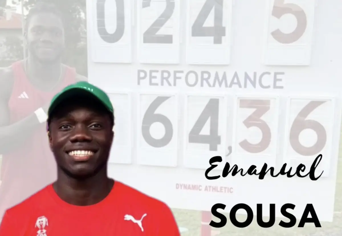 Imagem de contexto do artigo Emanuel Sousa volta a bater recorde nacional do lançamento do disco