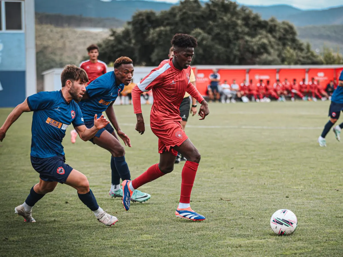 Imagem de contexto do artigo Fujimoto e Félix Correia em destaque em vitória do Gil Vicente sobre a Oliveirense
